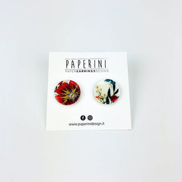 orecchini a lobo bottone limited edition - Paperini